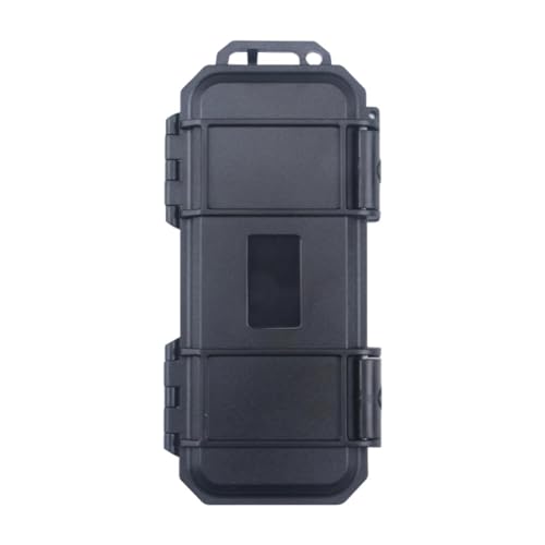 MotiveTech Hartschalenkoffer Werkzeugkoffer Staubdicht Mehrzweck Wasserdicht Werkzeug Organizer Stoßfest Camping, Schwarz von MotiveTech