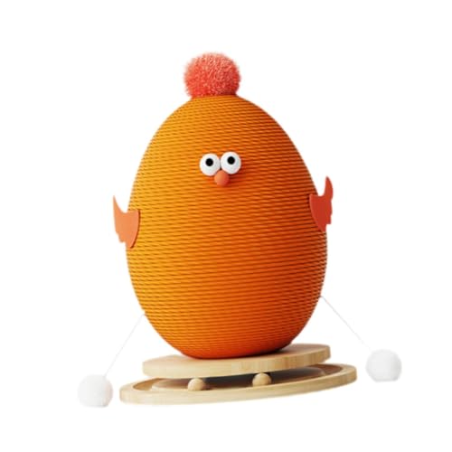 MotiveTech Katzenkratzbaum mit Ständer, Spielzeug für Unterhaltung Und Training, Orange MotiveTech Katzenkratzbaum mit Ständer, Spielzeug für Unterhaltung Und Training, Orange von MotiveTech