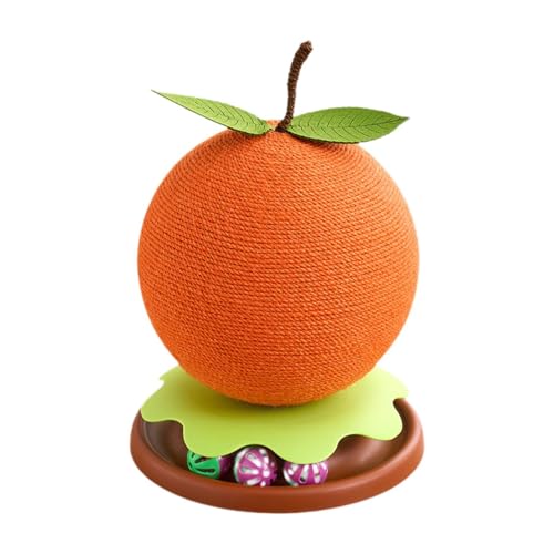 MotiveTech Kratzball für Katzen Aus Strapazierfähigem Sisal für Kätzchen Katzenspielzeug Katzenerziehung Haushaltsaccessoires, Orange MotiveTech Kratzball für Katzen Aus Strapazierfähigem Sisal für Kätzchen Katzenspielzeug Katzenerziehung Haushaltsaccessoires, Orange von MotiveTech