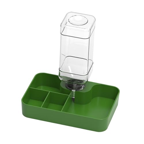 MotiveTech Reptilienfutterautomat, Automatischer Wasserspender, Futternapf für Bartagamen Und Schlangen, Grün Groß MotiveTech Reptilienfutterautomat, Automatischer Wasserspender, Futternapf für Bartagamen Und Schlangen, Grün Groß von MotiveTech