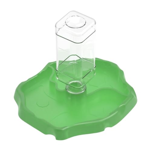 MotiveTech Reptilienfutterspender Und Aquarienzubehör, Futter Sowie Wassernapf für Geckos Und Eidechsen, Dunkelgrün MotiveTech Reptilienfutterspender Und Aquarienzubehör, Futter Sowie Wassernapf für Geckos Und Eidechsen, Dunkelgrün von MotiveTech