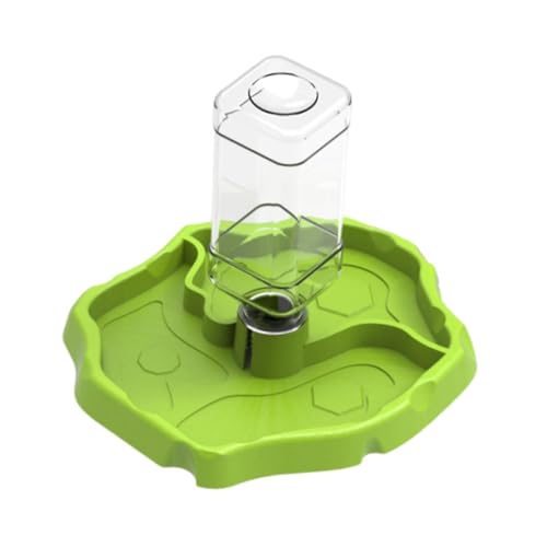 MotiveTech Reptilienfutterspender Und Aquarienzubehör, Futter Sowie Wassernapf für Geckos Und Eidechsen, Grasgrün MotiveTech Reptilienfutterspender Und Aquarienzubehör, Futter Sowie Wassernapf für Geckos Und Eidechsen, Grasgrün von MotiveTech