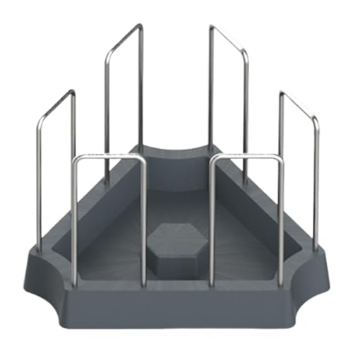 MotiveTech Schildkröten Futter Und Wasserschale mit Gewichtetem Design Und Rutschfestem Boden für Sicheren Stand für Terrarien, Grau MotiveTech Schildkröten Futter Und Wasserschale mit Gewichtetem Design Und Rutschfestem Boden für Sicheren Stand für Terrarien, Grau von MotiveTech