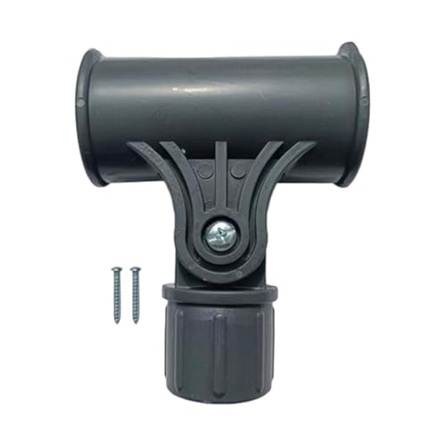 MotiveTech Sonnenschirm Lenkhalterung Schirmhalter Ersatzzubehör Flexibles Winkelhalterungszubehör aus Pp für Garten Balkon Terrasse Strand Party Picknick, Grau von MotiveTech