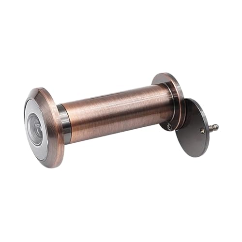 MotiveTech Türspion Türgucker Weitwinkelspion Aus Massiver Zinklegierung Gefertigt mit Diebstahlsicherer Funktion Und Klarer Sicht für Büros Und Gewerb, 45 bis 75 mm rot MotiveTech Türspion Türgucker Weitwinkelspion Aus Massiver Zinklegierung Gefertigt mit Diebstahlsicherer Funktion Und Klarer Sicht für Büros Und Gewerb, 45 bis 75 mm rot von MotiveTech