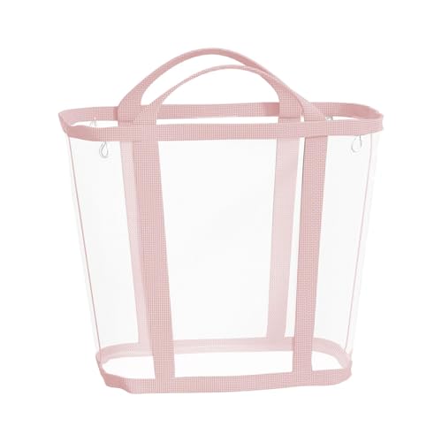 MotiveTech Wäschekorb Wäschebehälter Netzsack Spielzeug Organizer Als Platzsparende Und Tragbare Aufbewahrungslösung Aus Nylon für Badezimmer Und Kinderzimmer, Rosa Extragroß MotiveTech Wäschekorb Wäschebehälter Netzsack Spielzeug Organizer Als Platzsparende Und Tragbare Aufbewahrungslösung Aus Nylon für Badezimmer Und Kinderzimmer, Rosa Extragroß von MotiveTech