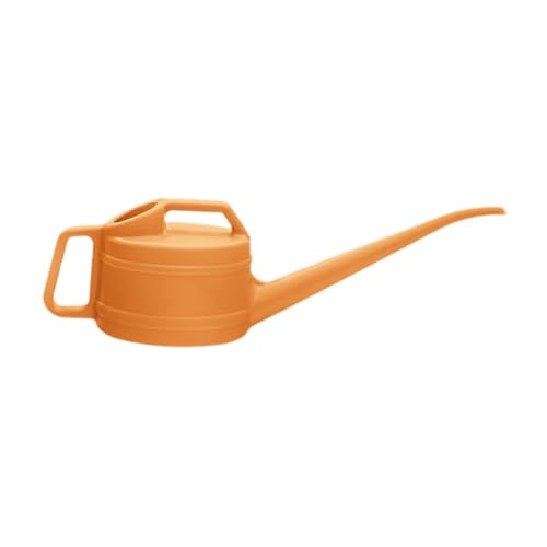 MotiveTech Wasserkanne mit langem Ausguss, geeignet für Blumen und Gemüse im Garten, Orange von MotiveTech