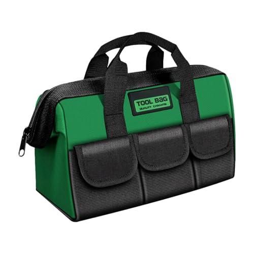 MotiveTech Werkzeugtasche mit Breiter Öffnung, Aufbewahrungstasche Aus Oxford Stoff mit Großer Kapazität, Gartentasche für Tischler, Autos, MotiveTech Werkzeugtasche mit Breiter Öffnung, Aufbewahrungstasche Aus Oxford Stoff mit Großer Kapazität, Gartentasche für Tischler, Autos, von MotiveTech