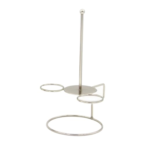 MotiveTech Zwiebelhalter Dekoration, Desktop Geschirr, Zwiebelhalter Ständer, Donut Display Ständer für Küche, Kochen, Hochzeit, Argent MotiveTech Zwiebelhalter Dekoration, Desktop Geschirr, Zwiebelhalter Ständer, Donut Display Ständer für Küche, Kochen, Hochzeit, Argent von MotiveTech