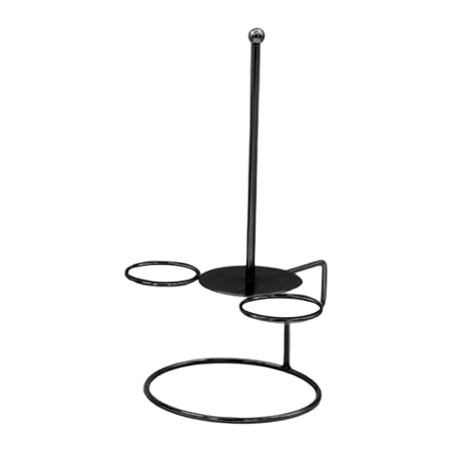 MotiveTech Zwiebelhalter Dekoration, Desktop Geschirr, Zwiebelhalter Ständer, Donut Display Ständer für Küche, Kochen, Hochzeit, Schwarz MotiveTech Zwiebelhalter Dekoration, Desktop Geschirr, Zwiebelhalter Ständer, Donut Display Ständer für Küche, Kochen, Hochzeit, Schwarz von MotiveTech