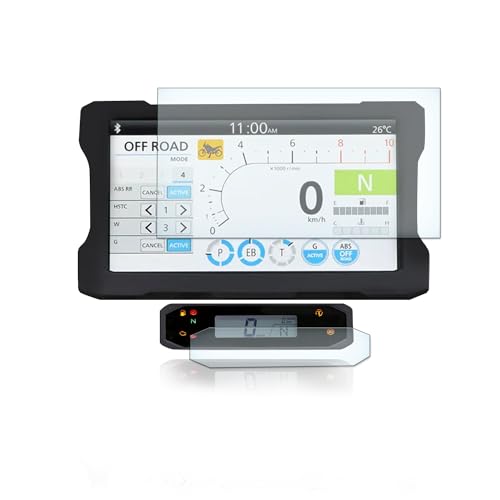 Displayschutzfolie Tacho Schutzfolie geeignet für Honda Africa Twin 2020+ 2x Anti Glare von Moto Screenies