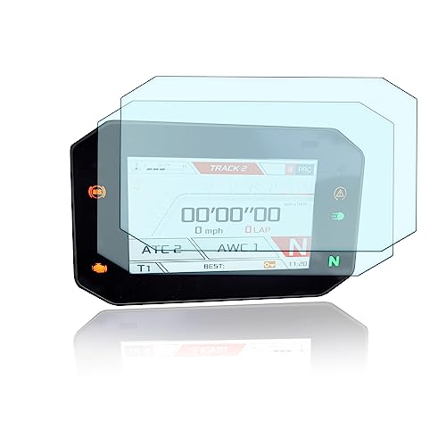 Tachoschutzfolie Displayschutzfolie passend für Aprilia Tuono V4 - RSV4 - Factory 2021+ 1x Ultra Clear / 1x Anti Glare Tachoschutzfolie Displayschutzfolie passend für Aprilia Tuono V4 - RSV4 - Factory 2021+ 1x Ultra Clear / 1x Anti Glare von Moto Screenies