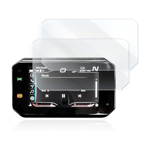 Tachoschutzfolie Displayschutzfolie passend für CFMoto 450 SR 2x Klar von Moto Screenies