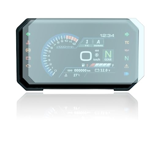 Tachoschutzfolie Displayschutzfolie passend für Suzuki GSX-8R 2024+ 9H Nano von Moto Screenies