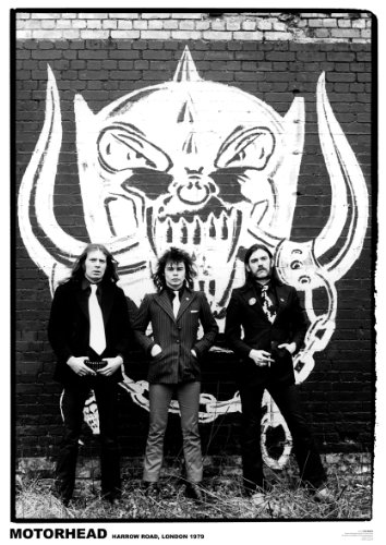 Motörhead Poster ORIGINALBESETZUNG London Harrow Road 1979 von Motörhead