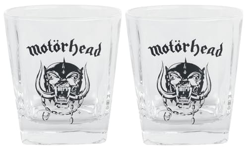 Motörhead Whiskeygläser 2er Set Top Rar fanseller von Motörhead