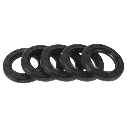 Motoforti Universelle Öldichtung TG4 Lippenring Drehwellendichtung 30x47x7mm Hochdruck-NBR-Gummi Schwarz 5 Stück von Motoforti
