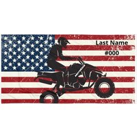 Personalisierte Atv Strand Handtuch Personalisierte Atv Strand Handtuch von Motokids