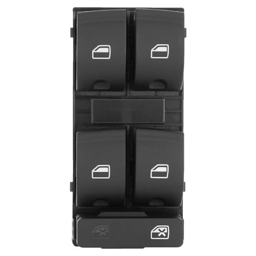 MotorMinds Elektrischer Fensterheber Schalter, 8ED 959 851 Power Fenster Schalter Power Fenster Control Switch Hauptschalter für A4 / S4 B6 B7 RS4 Exeo von MotorMinds