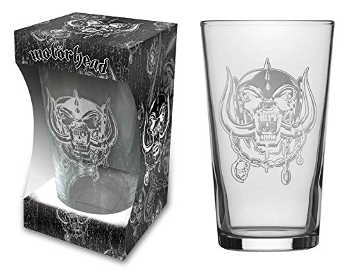Motörhead Bierglas Pintglas Beer Glass Warpig von Heart Rock