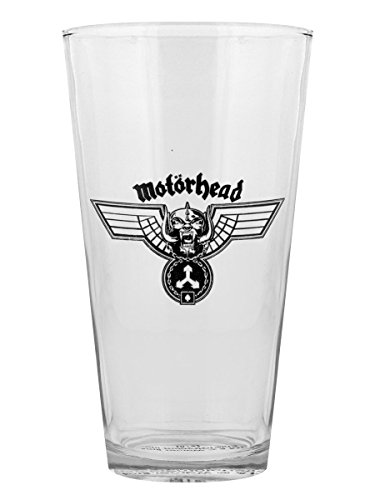 MOTORHEAD HAMMERED Beer Glasses/ Bierglas von Motörhead