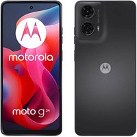 MOTOROLA moto g24 Dual-SIM-Smartphone charcoal-black 128 GB von Motorola