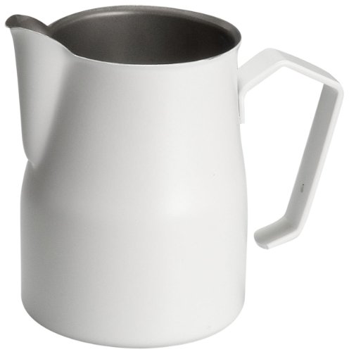Motta 8007986024503 Europa Milchkännchen, Professional Antihaft 500 ml, Stahl, weiß, 12,5 x 7 x 10,5 cm Motta 8007986024503 Europa Milchkännchen, Professional Antihaft 500 ml, Stahl, weiß, 12,5 x 7 x 10,5 cm von Motta