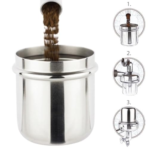 Motta Portafilter Dosing Cup | pojemnik do dozowania kawy | Wysokość: 60 mm | Made in Italy von Motta