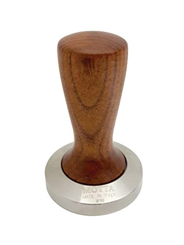 Metallurgica Motta 7900M Barista Tamper für Kaffee, edelstahl, braun von Motta