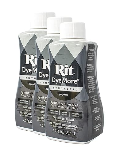 Rit Dye Liquid Synthetic 236ml Graphite Pack of Three von Mouldmaster