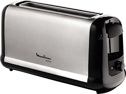 MOULINEX LS260800 Subito Toaster - Edelstahl und Schwarz von Moulinex