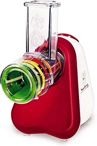 Moulinex DJ755G Fresh Express + Multifunktionszerkleinerer mit 5 Zubehörteilen und einem großen Zulaufrohr von Moulinex