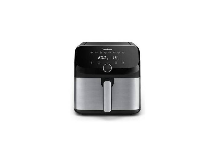 Moulinex Easy Fry Mega EZ855D Heißluftfritteuse ohne Öl aus Edelstahl von Moulinex