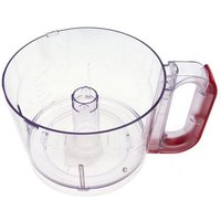 Ersatzteil - Zerkleinerer-Schüssel ohne Zubehör rot - Moulinex von Moulinex