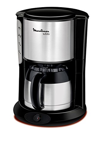 Moulinex FT360811 Thermo Kaffeemaschine Subito edelstahl,Schwarz von Moulinex