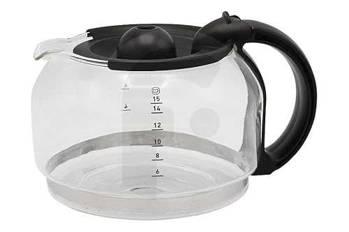 Moulinex Kaffeekanne FS910037651, Durchsichtig, Modern, Spritzschutz, leicht zu reinigen von Moulinex