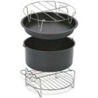 Moulinex - Kit von 4 Easy Fry xl 2 Accessoires 2 Grill 2 Nicht -Schicht -Form - XA112010 von Moulinex