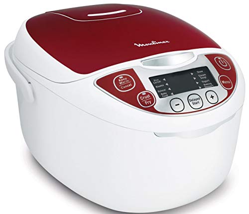 Moulinex MK705111 Multikocher, 12-in-1, Rot, 5 l von Moulinex