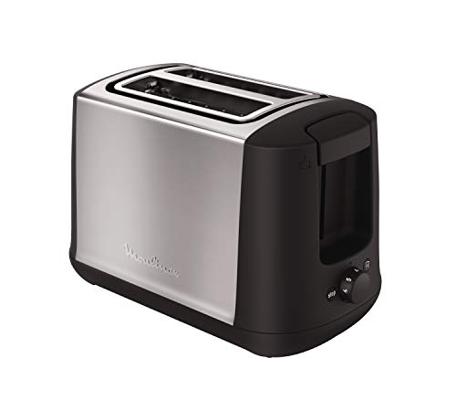 MOULINEX LT340811 Subito Toaster mit 2 Rillen, 7 Bräunungsstufen, 850 W, Edelstahl, 5.3 tons, Braun von Moulinex