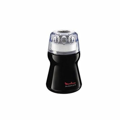 Moulinex ar110830 Universalmühle, für Kaffee/Gewürze/Nüsse, Schwarz, für alle Arten von Getreide, 180 W von Moulinex