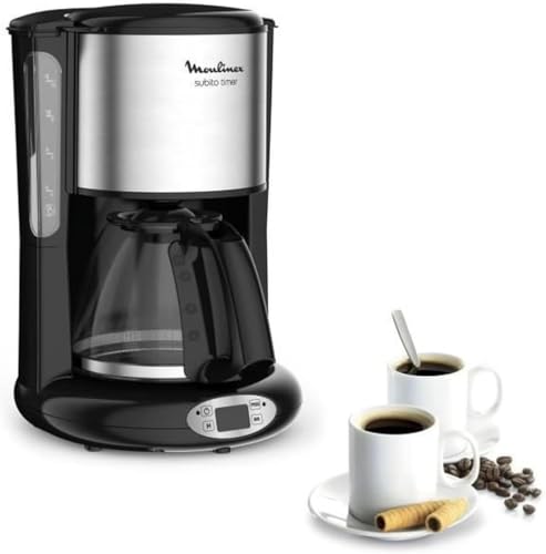 MOULINEX FG362810 Subito Timer Programmierbare Filterkaffeemaschine - Schwarz MOULINEX FG362810 Subito Timer Programmierbare Filterkaffeemaschine - Schwarz von Moulinex