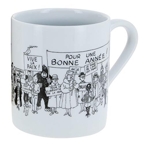 Moulinsart Porcelain Mug Tintin Collection Carte de voeux 1972 (46517) von Moulinsart