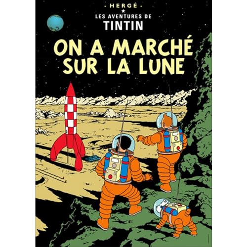 Poster Moulinsart Tintin Album: Explorers on the Moon 22160 (70x50cm) von Moulinsart