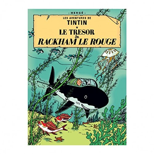 Poster Moulinsart Tintin Album: Red Rackham's Treasure 22110 (70x50cm) von Moulinsart