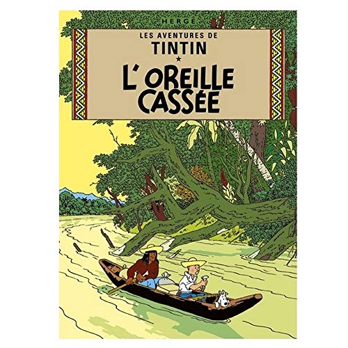 Poster Moulinsart Tintin Album: The Broken Ear 22050 (70x50cm) von Moulinsart