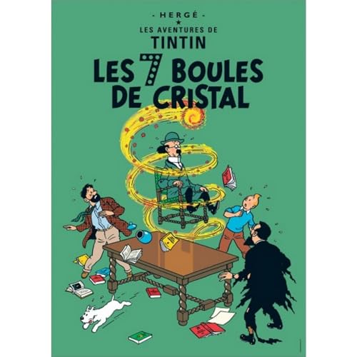 Poster Moulinsart Tintin Album: The Seven Crystal Balls 22120 (70x50cm) von Moulinsart