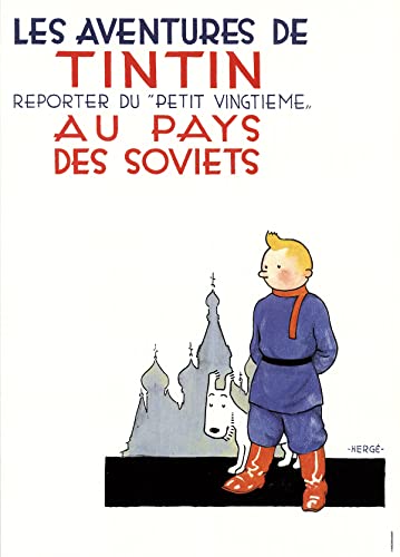 Poster Moulinsart Tintin Album: Tintin in the Land of the Soviets 22230 (70x50cm) von Moulinsart