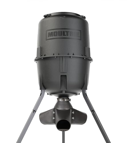Moultrie 113,4 kg Schwerkraft-Hirsch-Futterstation – Stativ-Spiel-Futterspender – einfacher Umwandlungsadapter – Protein-Pellets bereit – Robustes No-Power-Setup für Hirschmanagement Moultrie 113,4 kg Schwerkraft-Hirsch-Futterstation – Stativ-Spiel-Futterspender – einfacher Umwandlungsadapter – Protein-Pellets bereit – Robustes No-Power-Setup für Hirschmanagement von Moultrie
