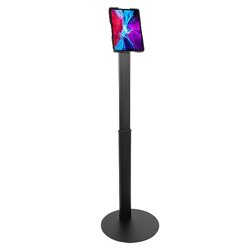 Mount-It! Universeller Tablet-Kiosk-Ständer mit Diebstahlschutz, passend für iPad Pro, Galaxy Tab, Surface Pro 9,7-13 Zoll Tablets, verstellbarer Bodenständer mit sicherer Verriegelung für von Mount-It!