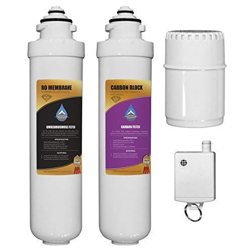 Mountain Fresh Wasserfilterkartuschen Wasserfilter Kartuschen Filter Ersatz Filter Ersatz Set (für Modell mit Wassertank) von Mountain Fresh